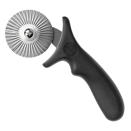 Ateco 2 1/2" Stainless Steel Fluted Pastry Wheel Cutter