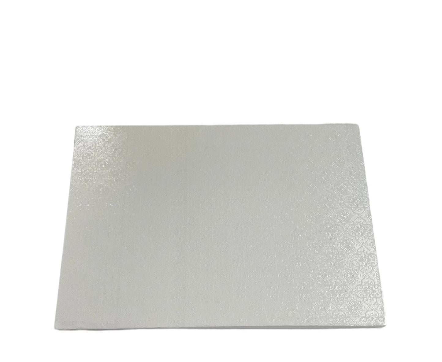 1/4 Sheet White Cake Drum Board