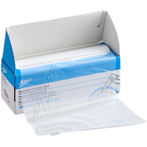 Ateco Disposable Decorating Bags 18" 100pcs