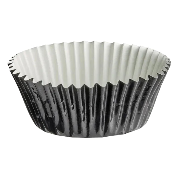 Black Foil Baking Cups 2”x1-1/4” 40pk