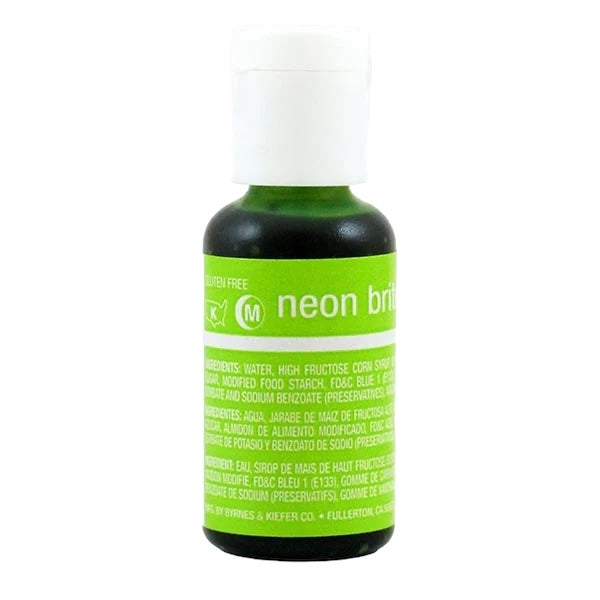Chefmaster .70oz Neon Brite Green Food Color
