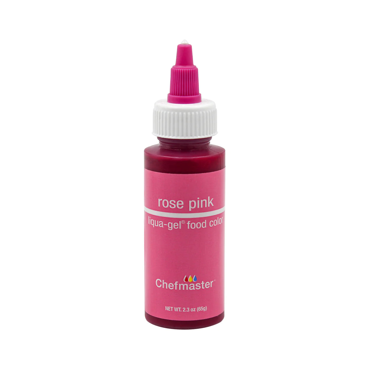 Chefmaster 2.3oz Rose Pink Food Color