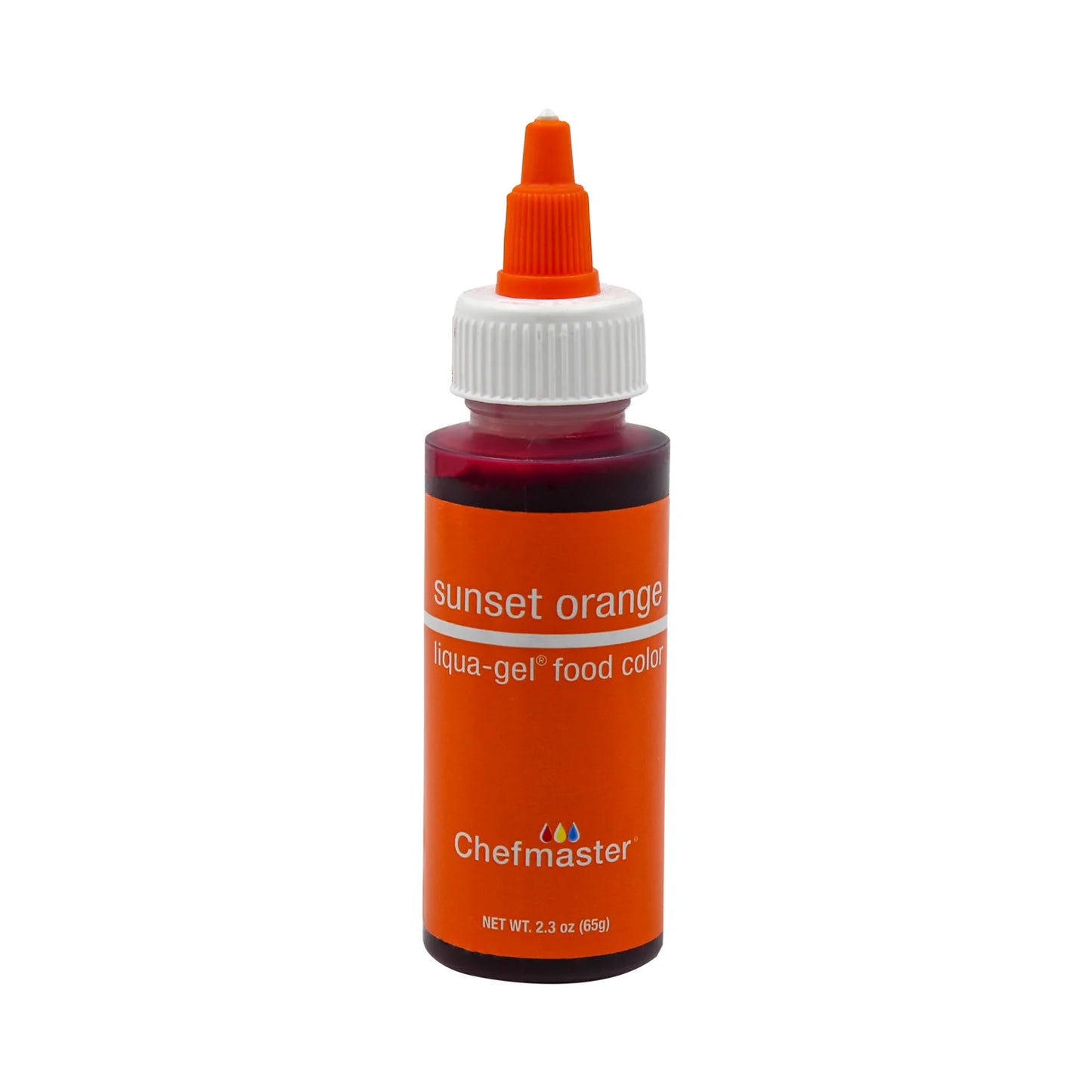 Chefmaster 2.3oz Sunset Orange Food Color