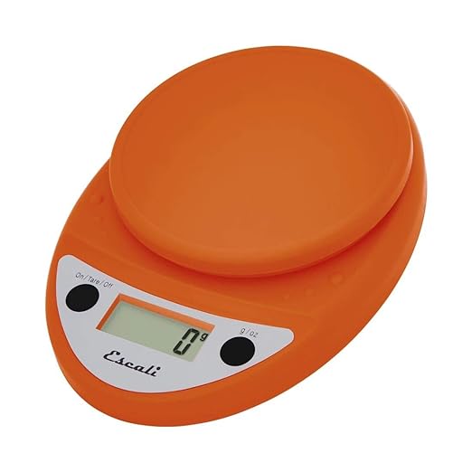 Escali Primo Digital Food Scale Orange