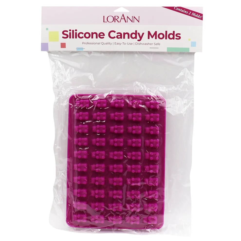 Silicone Gummy Bear Candy Mold 50-Cavity