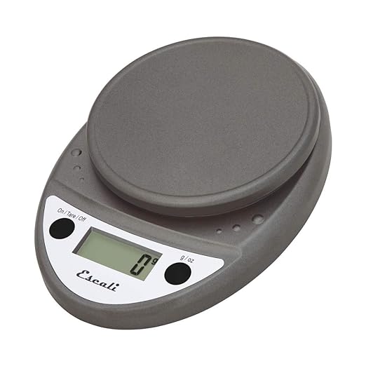 Escali Primo Digital Food Scale Metallic