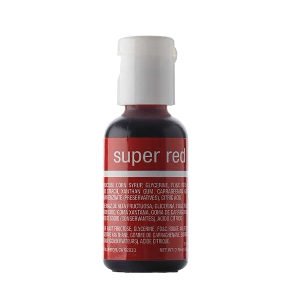 Chefmaster .70oz Super Red Food Color