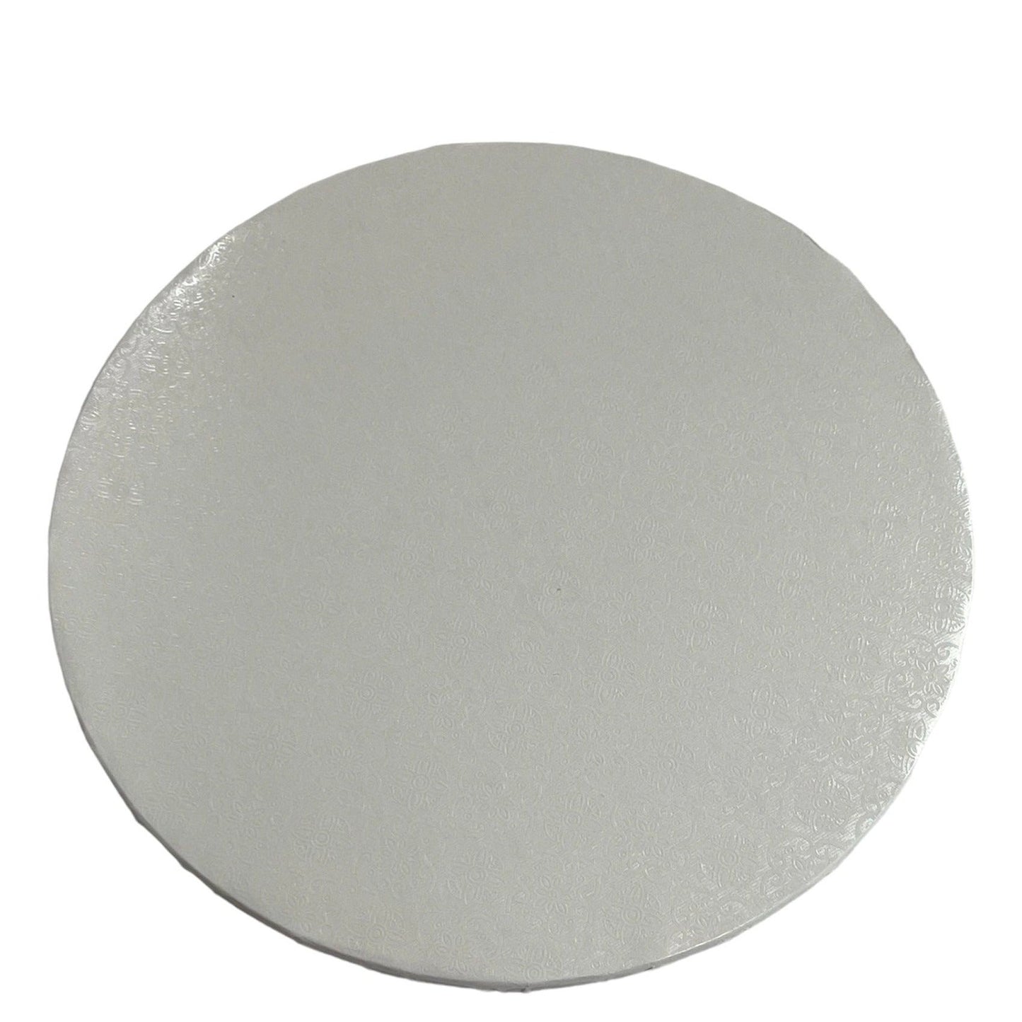 12" White Cake Drum Board