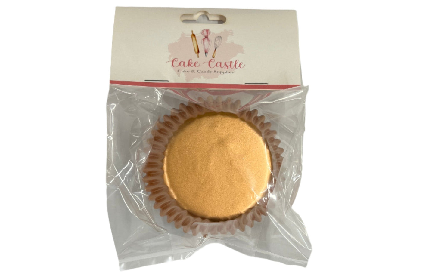 Copper Foil Cupcake Liners 2”x1-1/4” 40pk