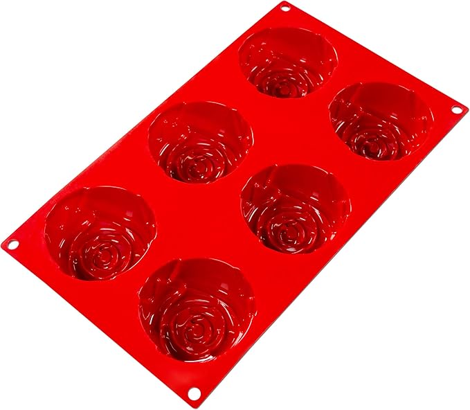 Fat Daddios Silicone 6-Cavity Rose