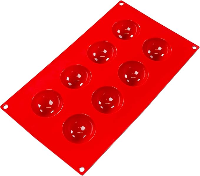 Fat Daddios Silicone 8-Cavity Hemisphere
