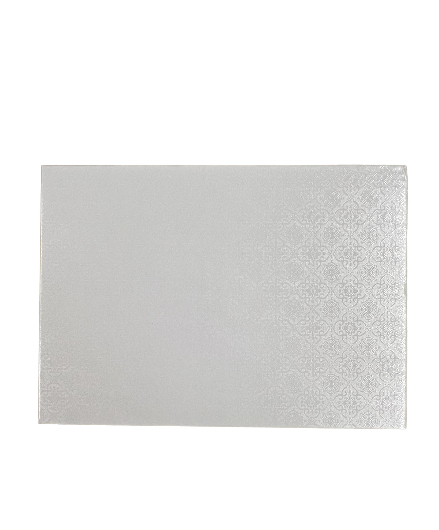1/4 Sheet White Wrap Around Cake Board