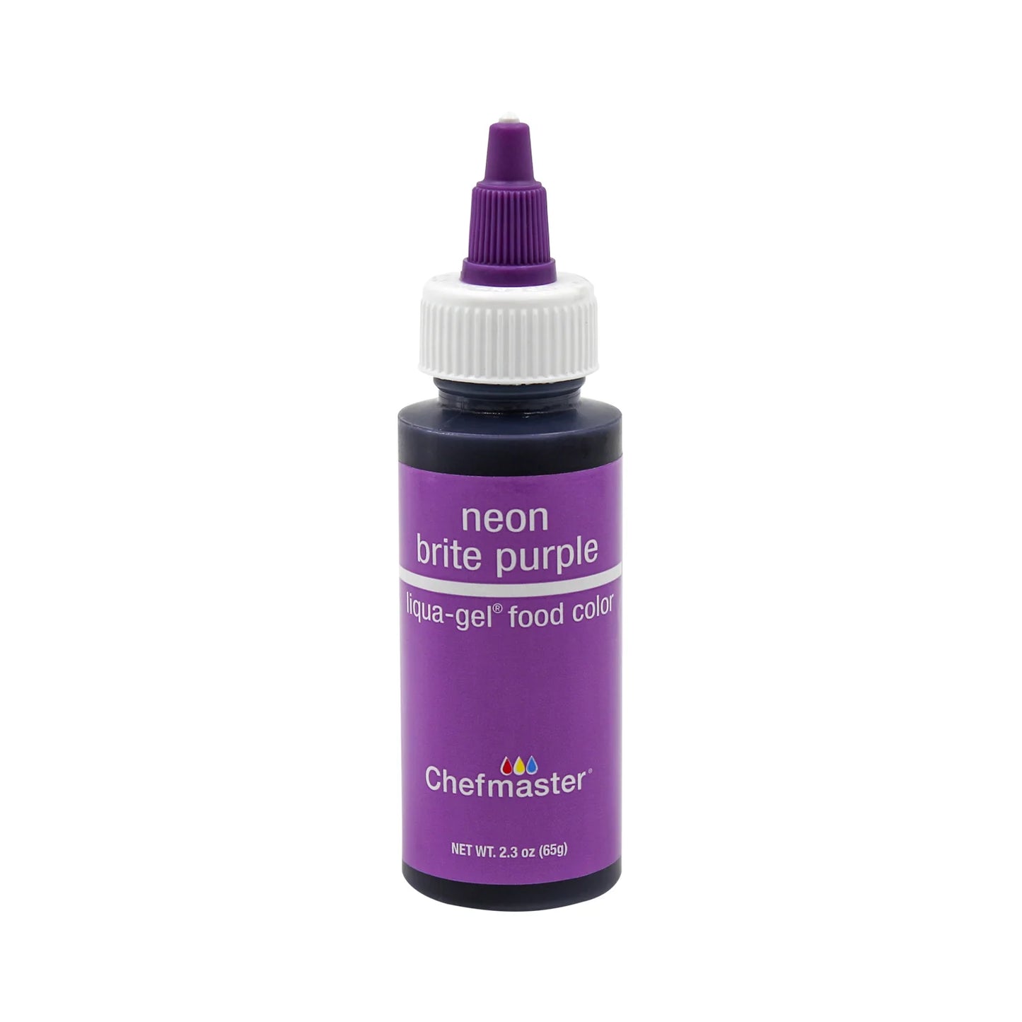Chefmaster 2.3oz Neon Brite Purple Food Color