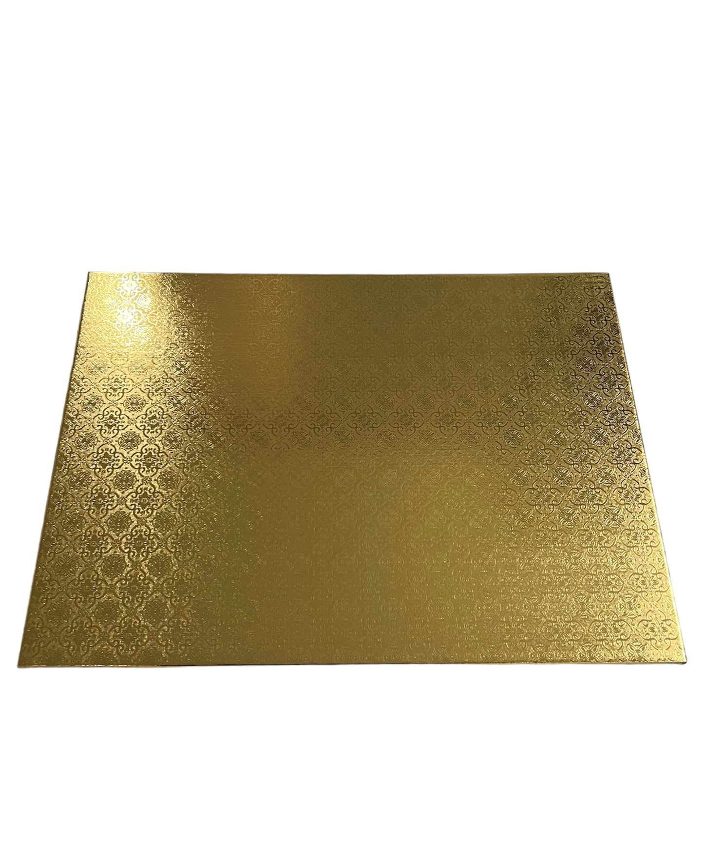 1/2 Sheet Gold Wrap Around Cake Board