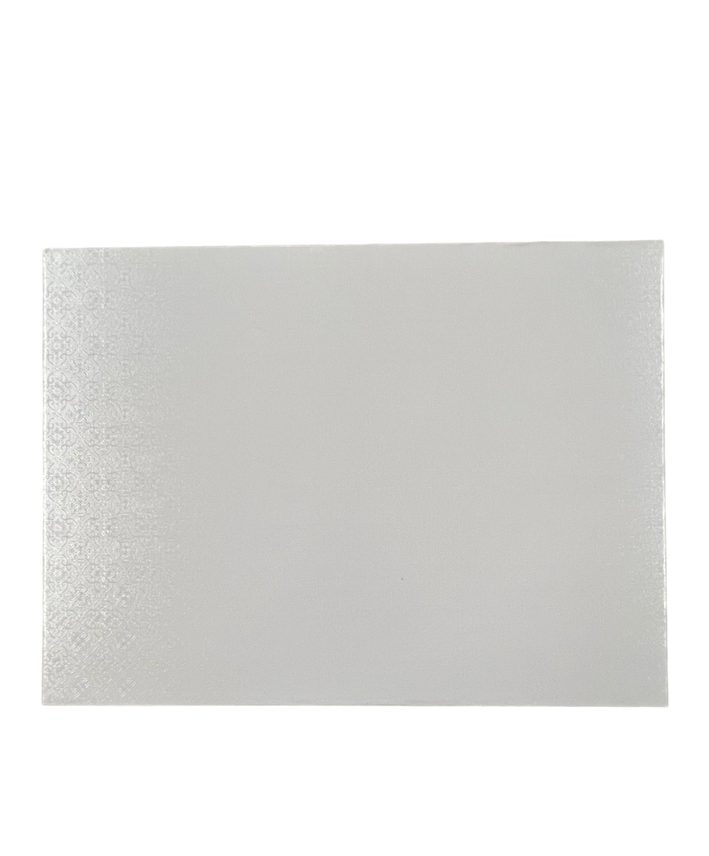 1/2 Sheet White Wrap Around Cake Board