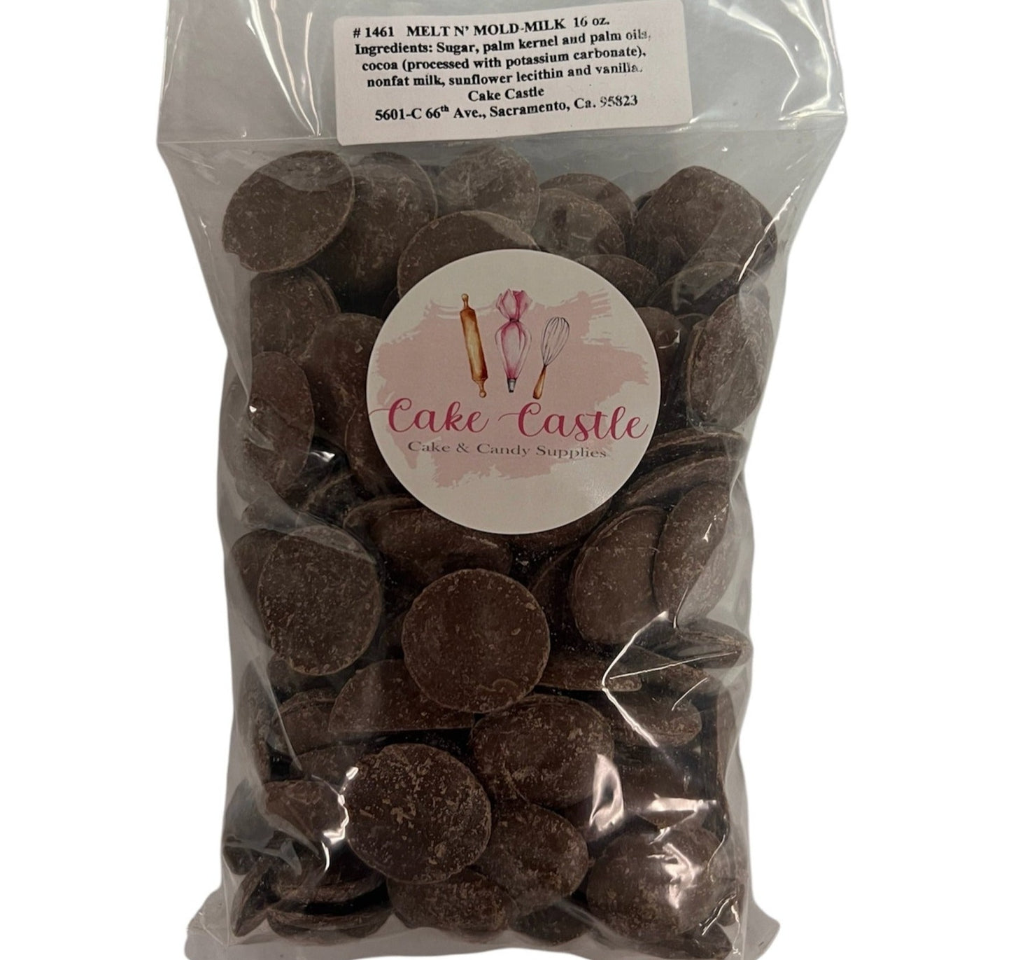 Guittard Milk Chocolate Melting Wafers 1lb