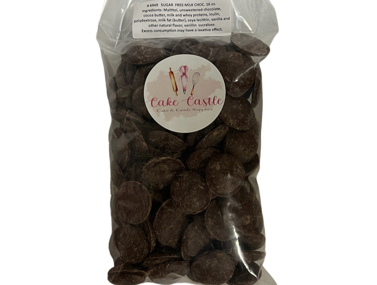 Guittard Sugar Free Milk Chocolate Melting Wafers 1lb