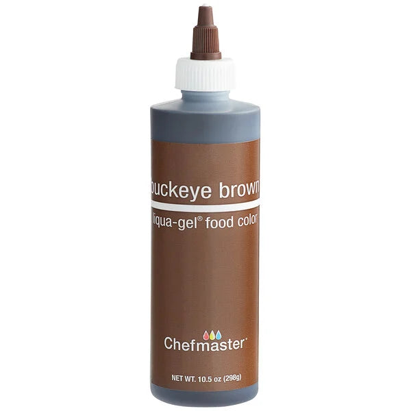 Chefmaster 10.5oz Buckeye Brown Food Color