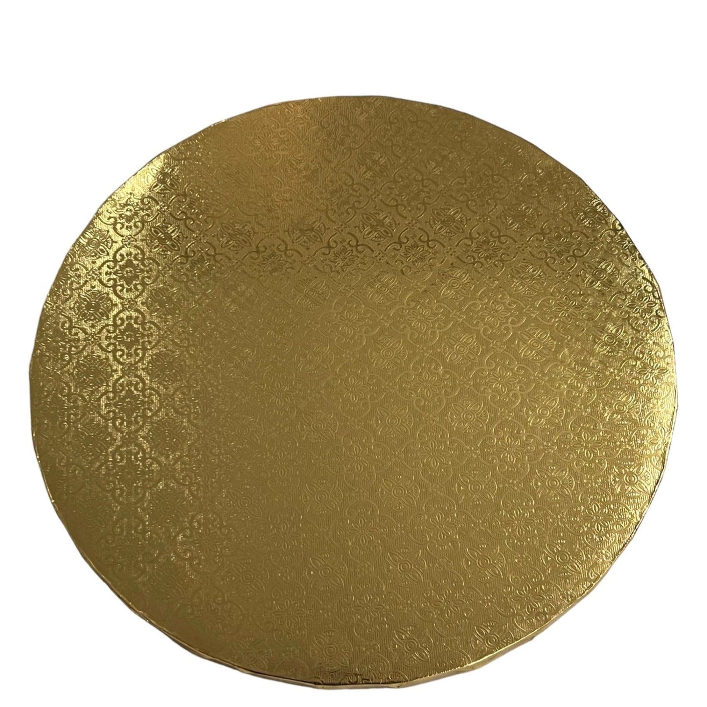 12" Gold Cake Drum Board