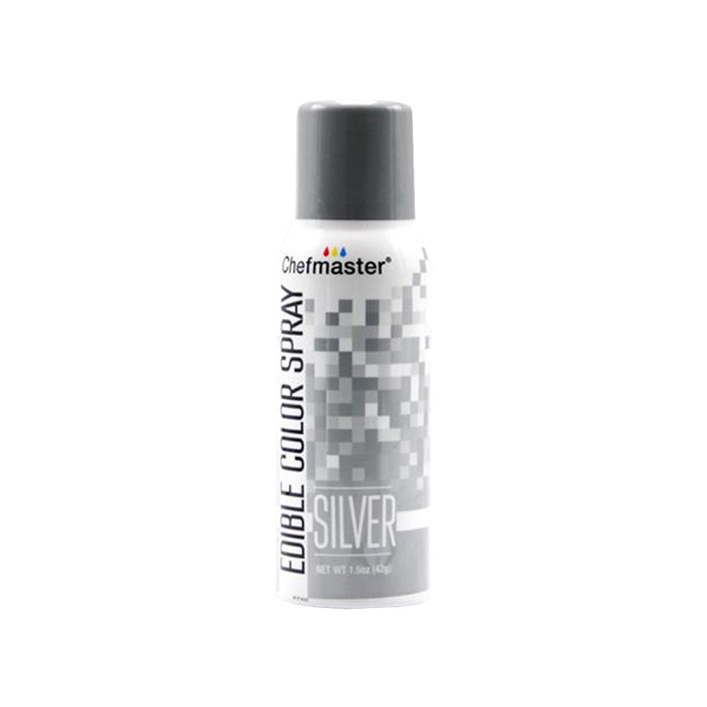 Chefmaster 1.5oz Edible Spray Silver