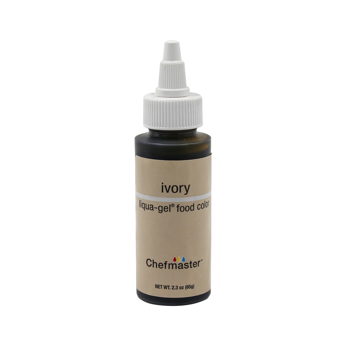 Chefmaster 2.3oz Ivory Food Color