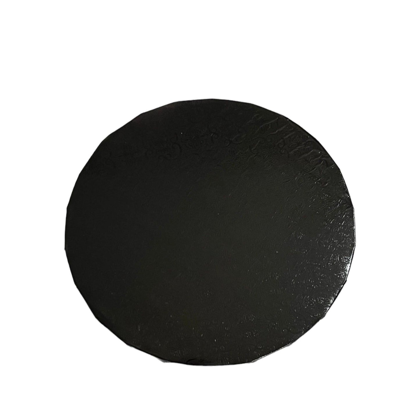 8" Black Cake Drum Board
