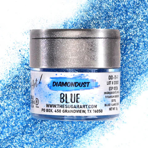 Blue Edible Glitter
