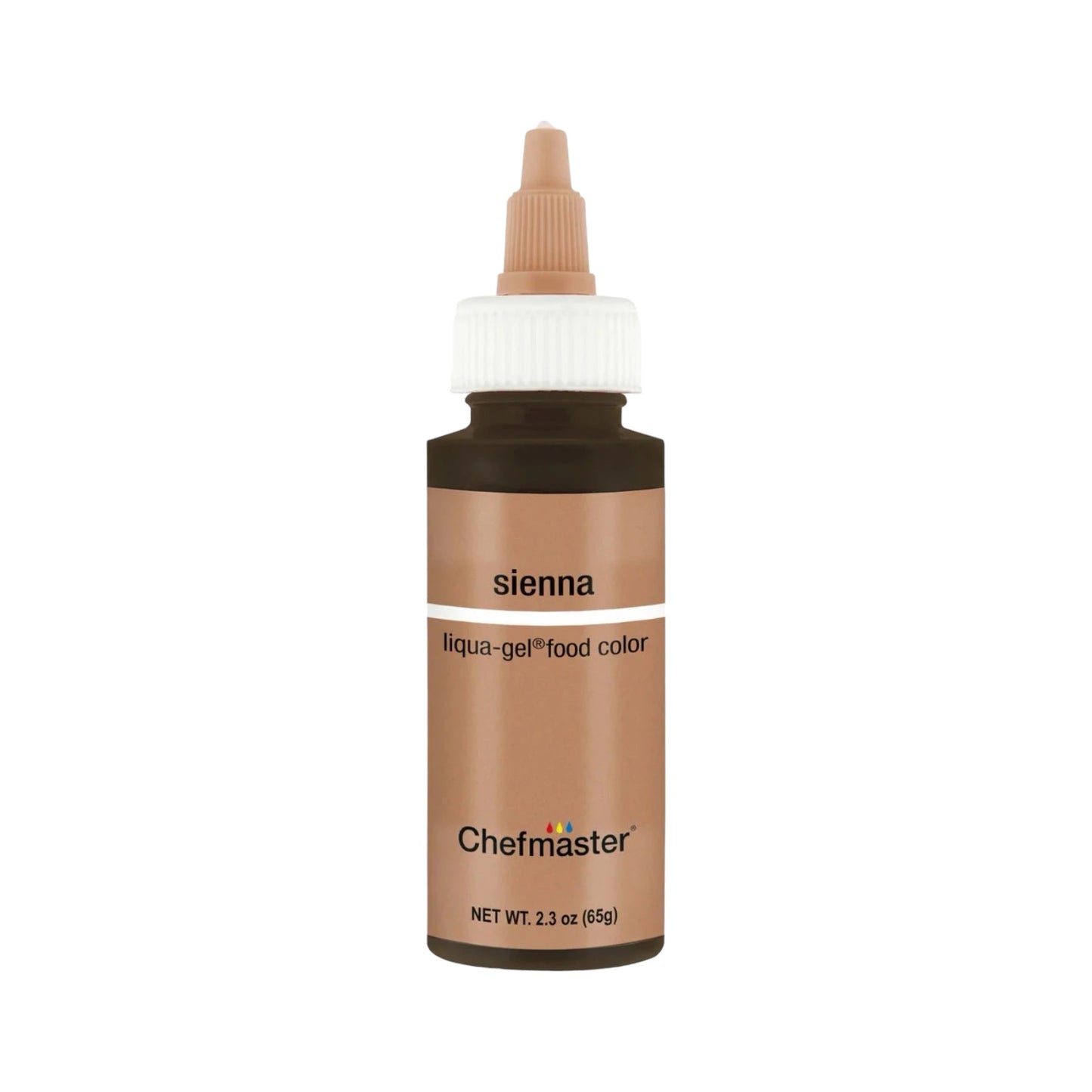 Chefmaster 2.3oz Sienna (Fleshtone) Food Color