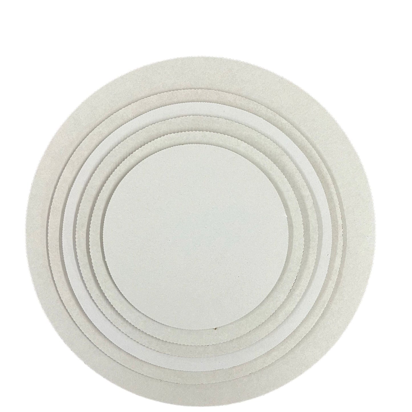 10" White Corrugated Cake Board