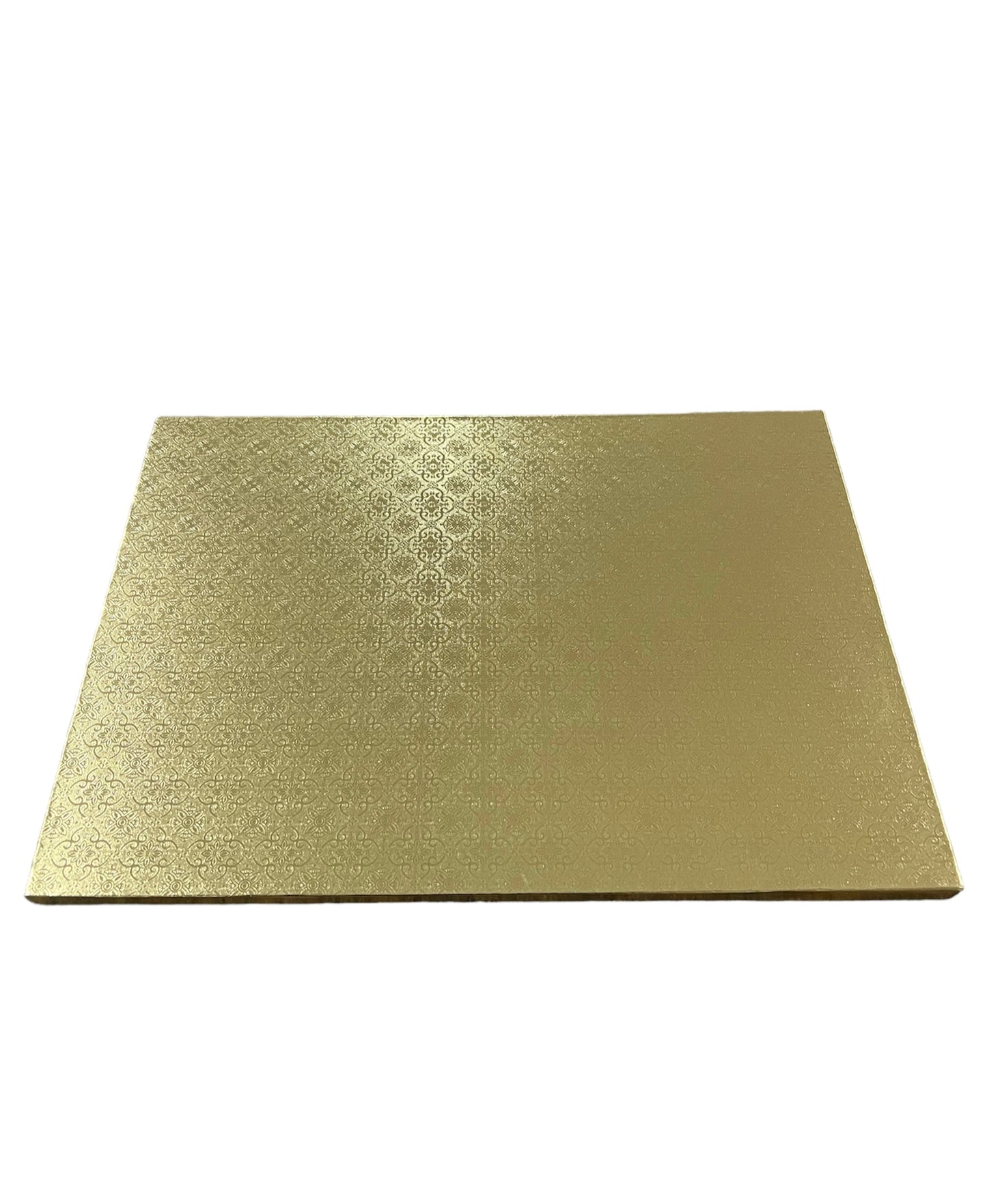 1/2 Sheet Gold Cake Drum Board