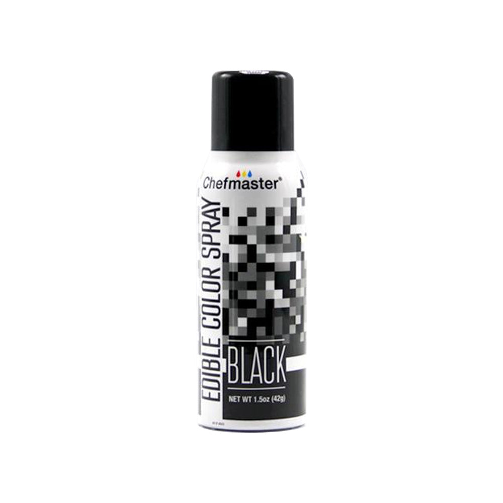 Chefmaster 1.5oz Edible Spray Black
