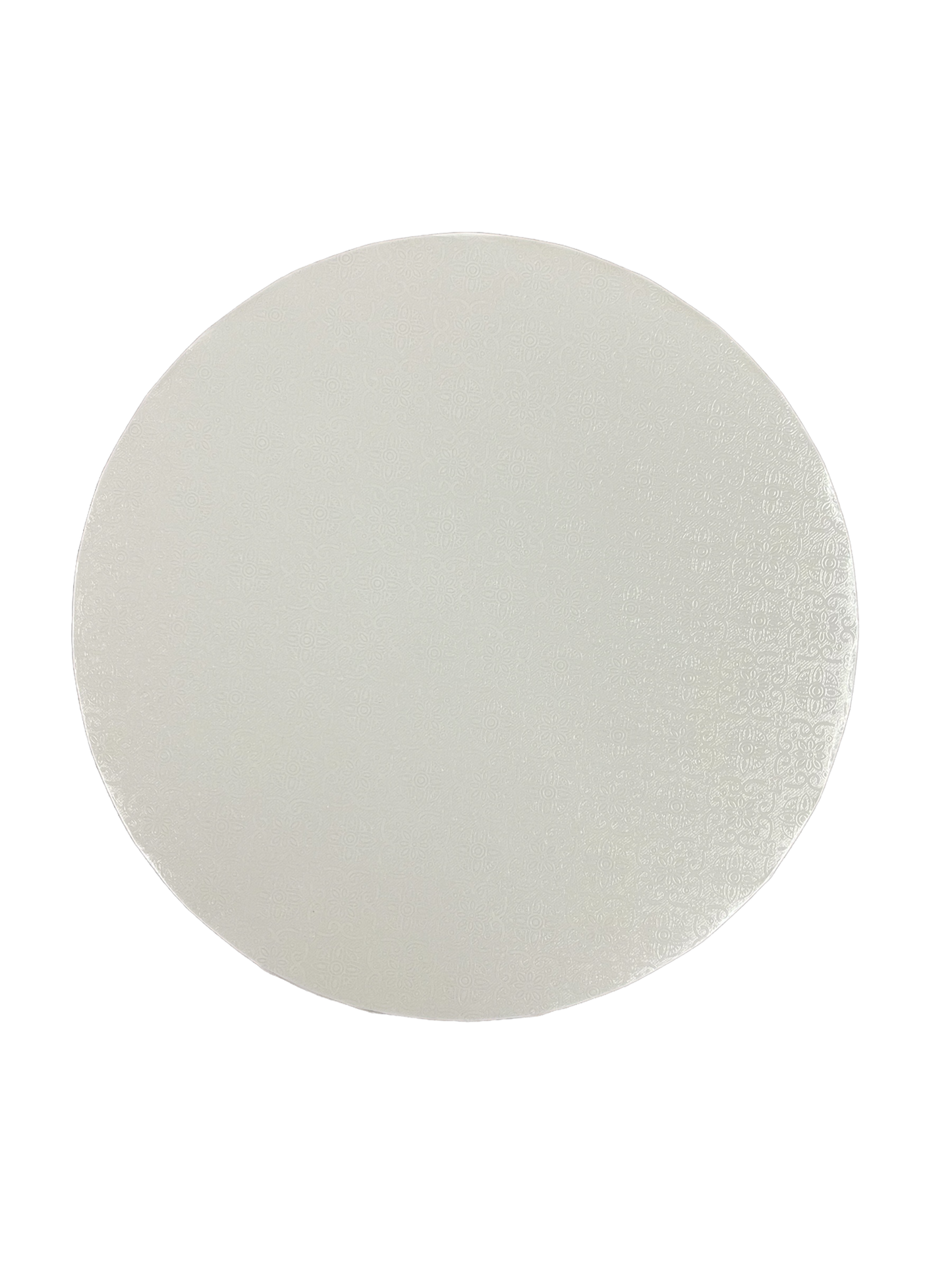 12" White Wrap Around Cake Board