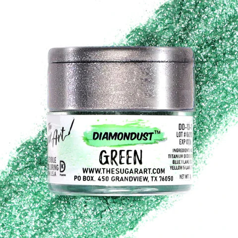 Green Edible Glitter