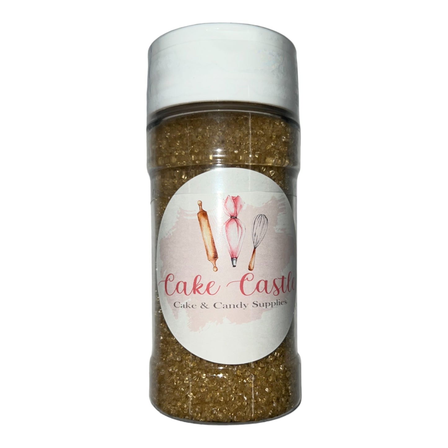 Gold Sanding Sugar 4oz