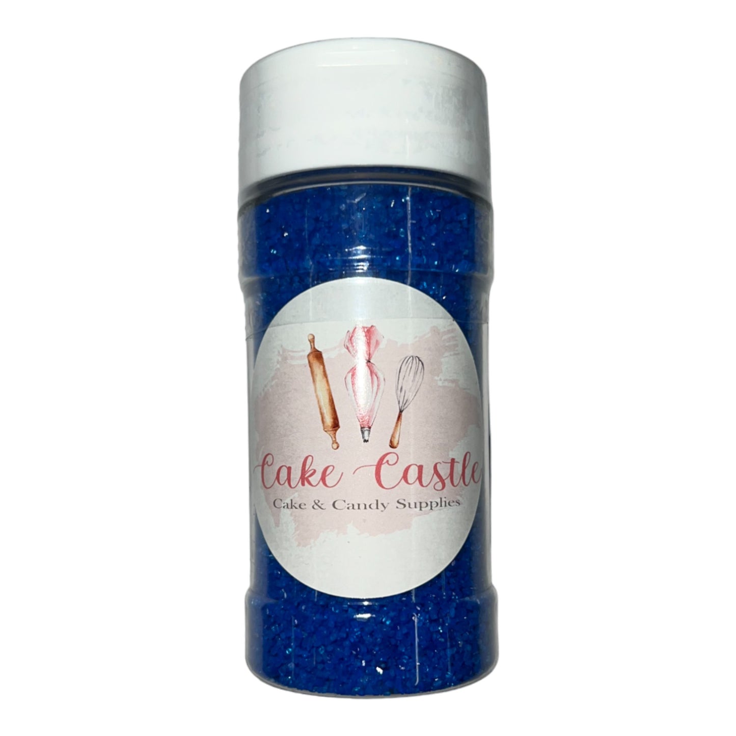 Dark Blue Sanding Sugar 4oz