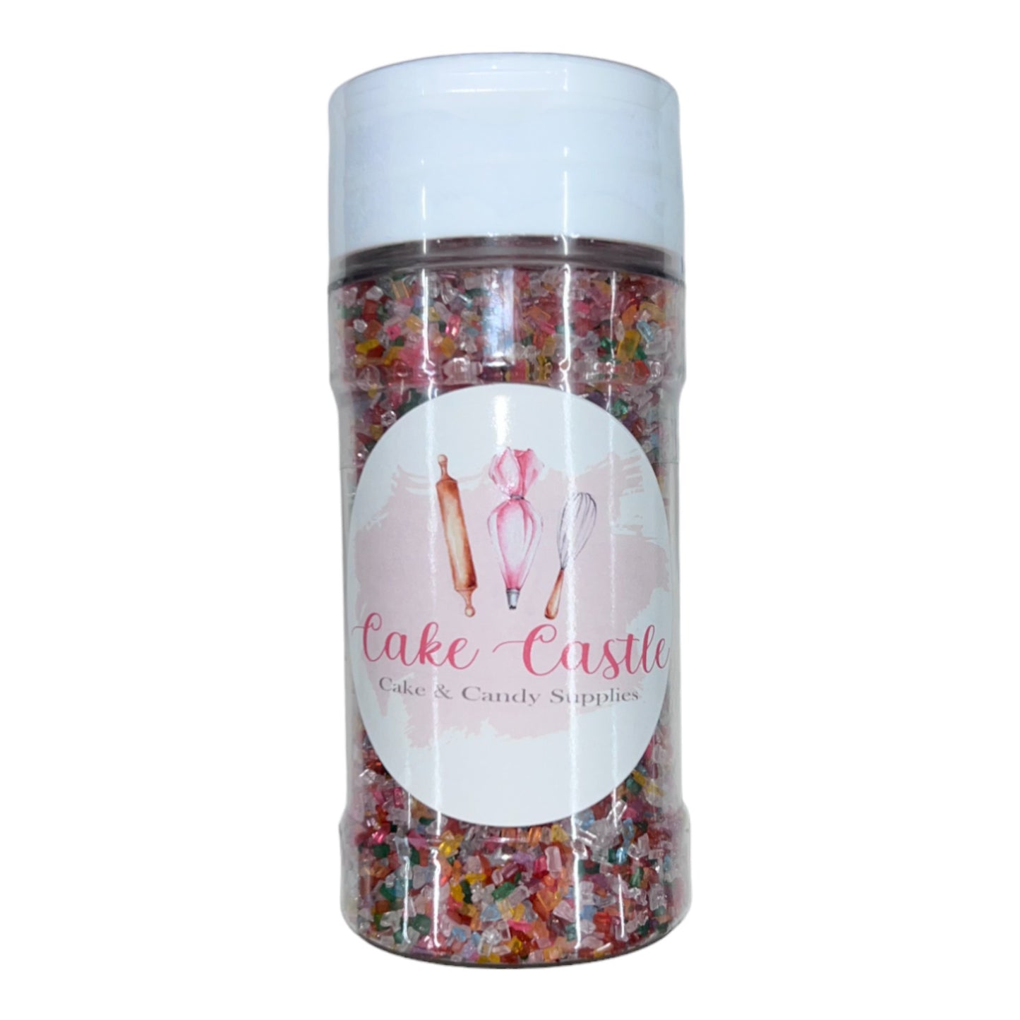 Rainbow Crystal Sugar 4oz