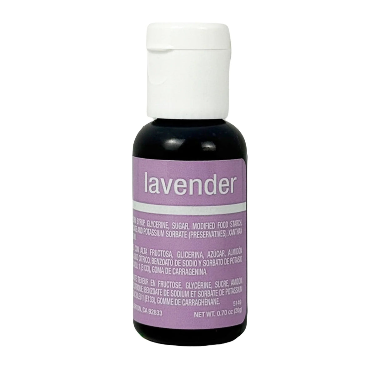 Chefmaster .70oz Lavender Food Color