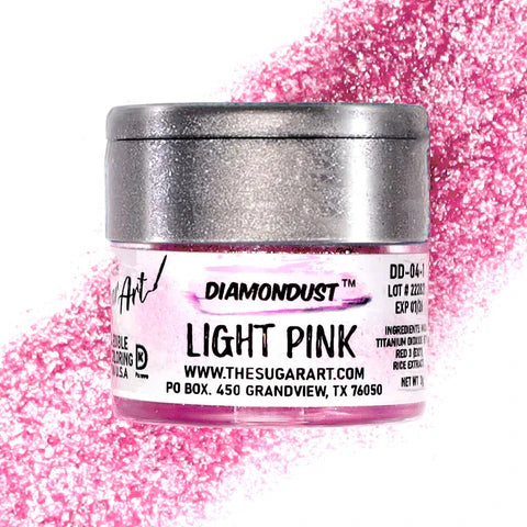 Light Pink Edible Glitter