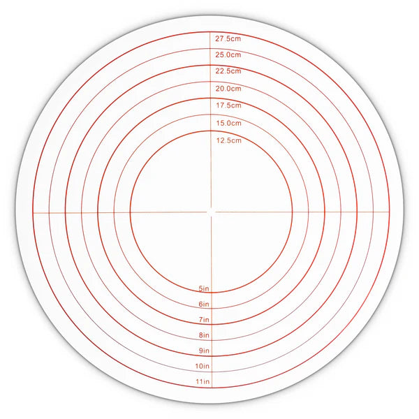 Fat Daddios Plastic Revolving Cake Stand 12"