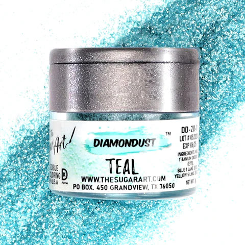 Teal Edible Glitter