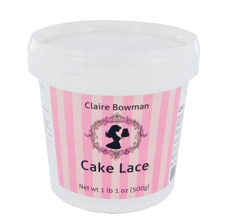 Claire Bowman White Cake Lace