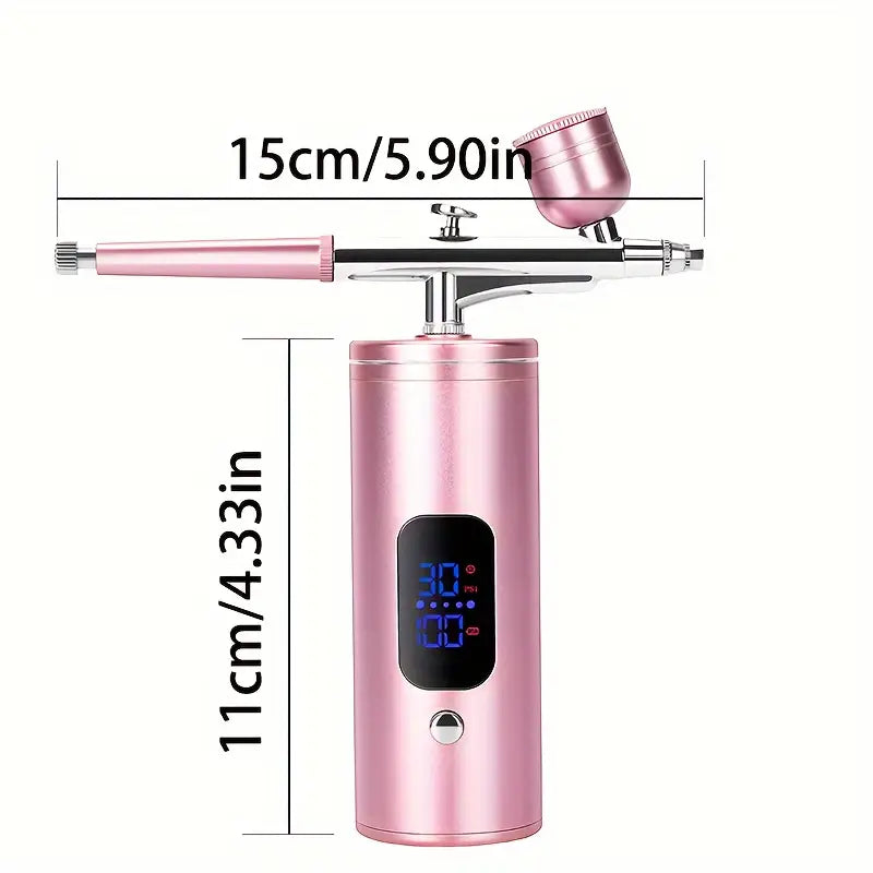 Portable Mini Digital Screen Airbrush Kit