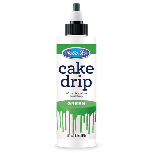 Satin Ice Green Cake Drip 8.8 oz