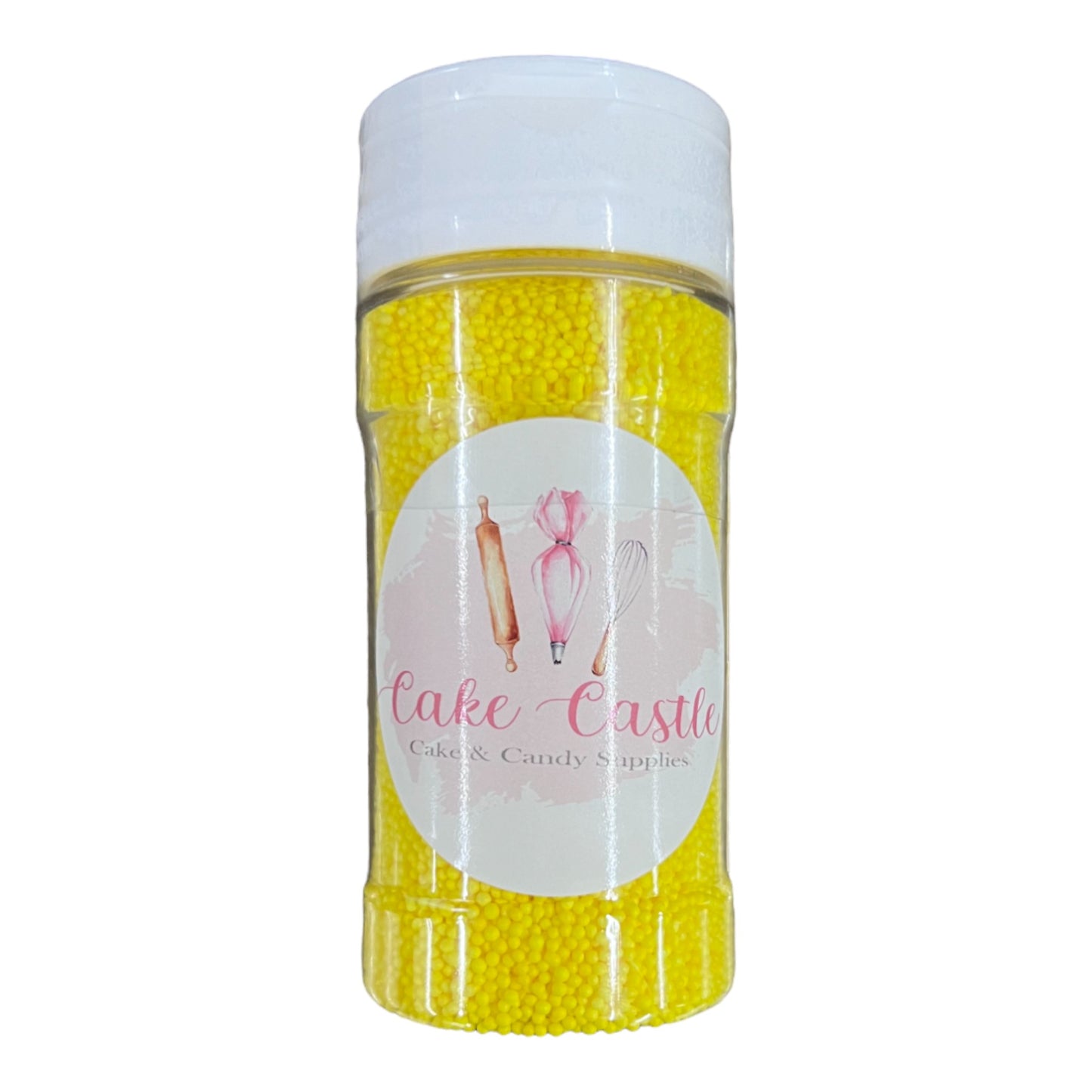 Yellow Nonpareils Sprinkles 4oz