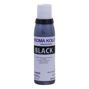 Kroma Kolors Black Airbrush Color 4 oz