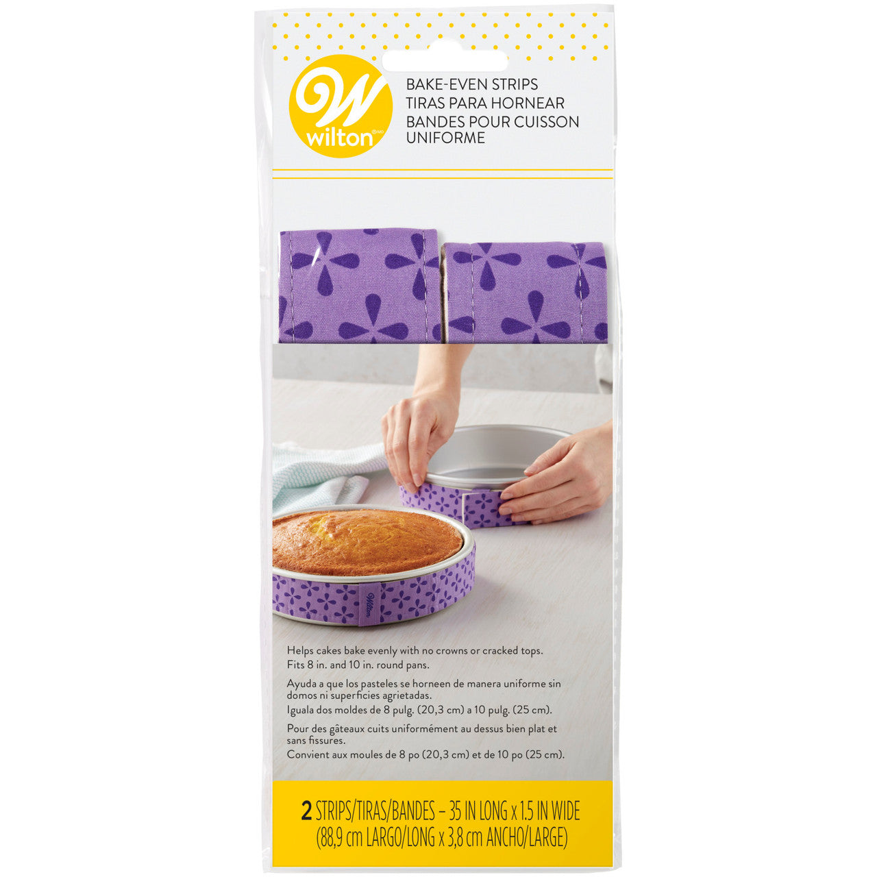 Wilton Bake Even Strips 2pk