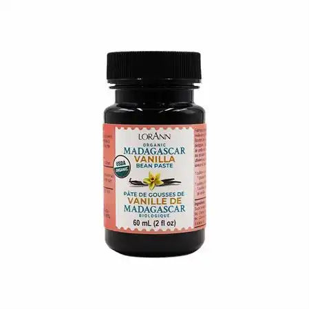 Lorann 2oz Organic Madagascar Vanilla Bean Paste