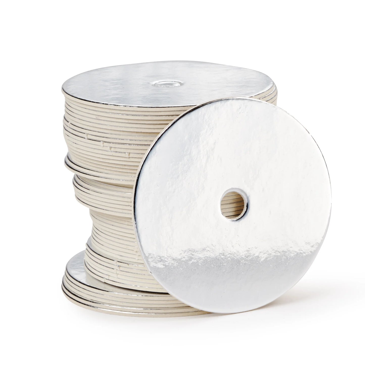 Shiny Silver Cake Pop Boards 50pk