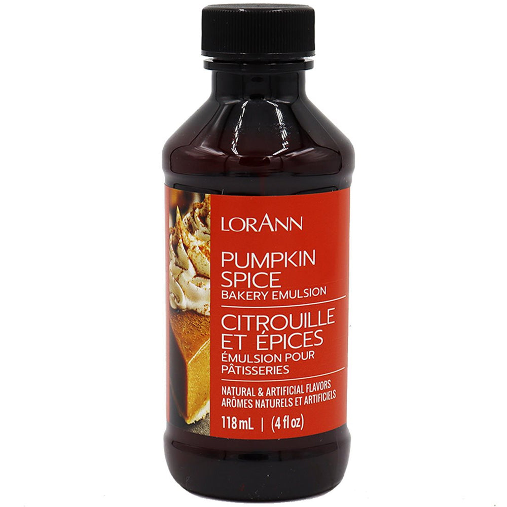 Lorann Oils 4oz Pumpkin Spice Bakery Emulsion