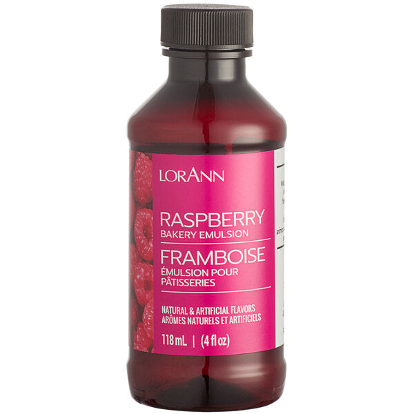 Lorann Oils 4oz Raspberry Bakery Emulsion